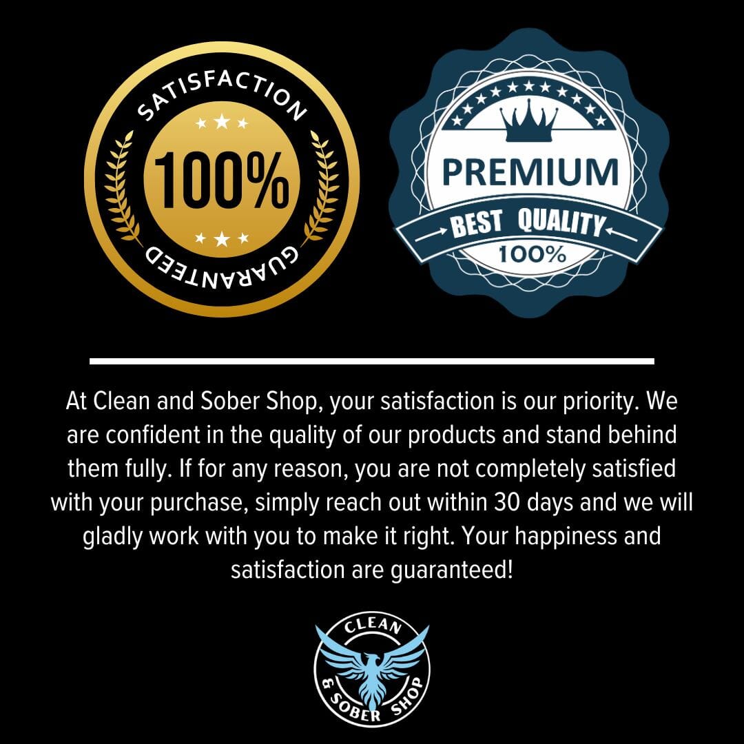 NA Keytag Token with Clean Service Logo Recovery Medallion Clean and Sober Shop